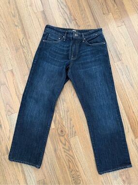Men's Mavi “Matt” Dark Blue Relaxed Straight-Leg Jeans
